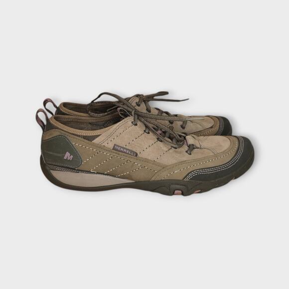 Womens MERREL Mimosa Lake Dusty Olive Green Hiking Shoes Size 8 - Picture 5 of 11